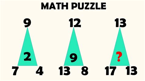 3 Simple Brain Teasers 7 I Math Puzzle Word Search Youtube