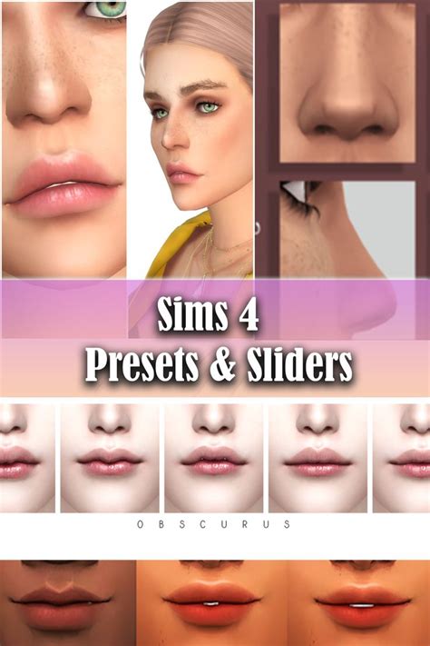 Pin On Sims 4 Presets And Sliders