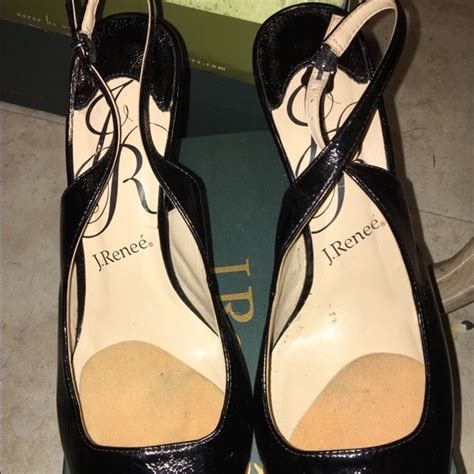 Jrenee Shoes Pair Of Black Jrenee Heels Poshmark