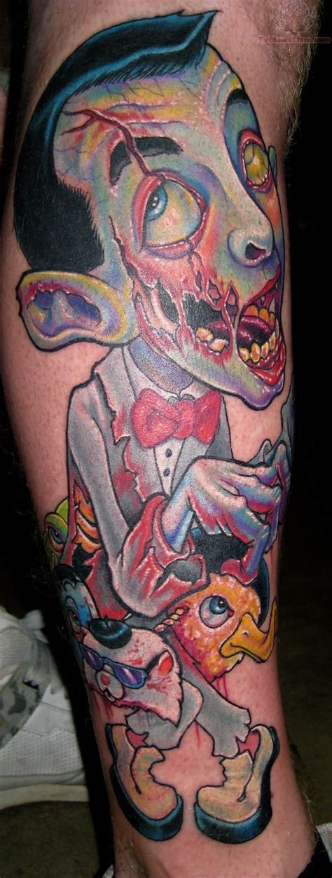 Zombie Tattoos Designs Ideas And Meaning Tattoos For You