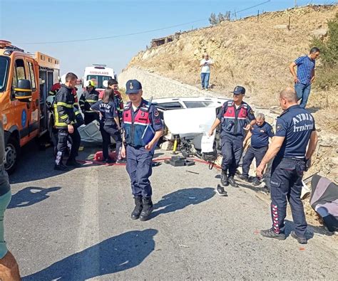 Aydın da trafik kazası 1 ölü 2 yaralı Haberler