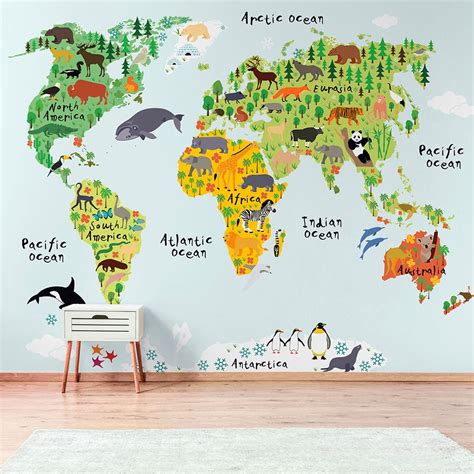 World Wall Map In Greenwich Mean Time The Map Shop AE