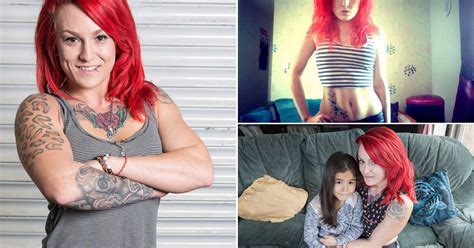 Woman Weighed Just Six Stone Before Beating Depression And Anorexia With Body Building Mirror