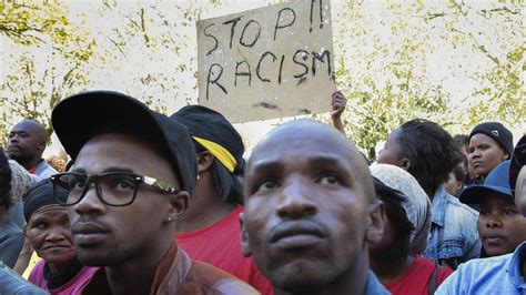 South Africas Anc To Push For Tougher Anti Racism Law Bbc News