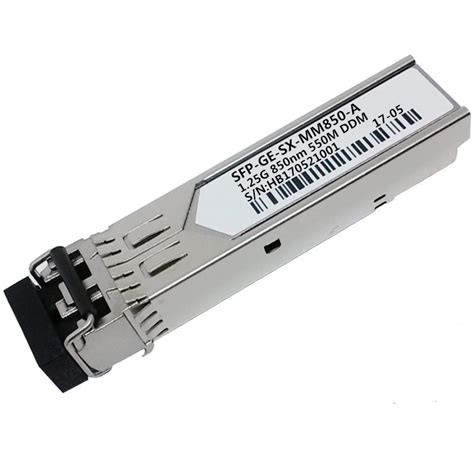 H3c Sfp Ge Sx Mm850 A Compatible 1000base Sx Sfp 850nm 550m Dom Lc Mmf