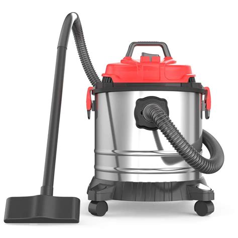 Heavy Duty Wet Dry Vacuums 5 Gallon 20 L 4 5 Peak Hp Stainless Steel Tank Movable And Portable