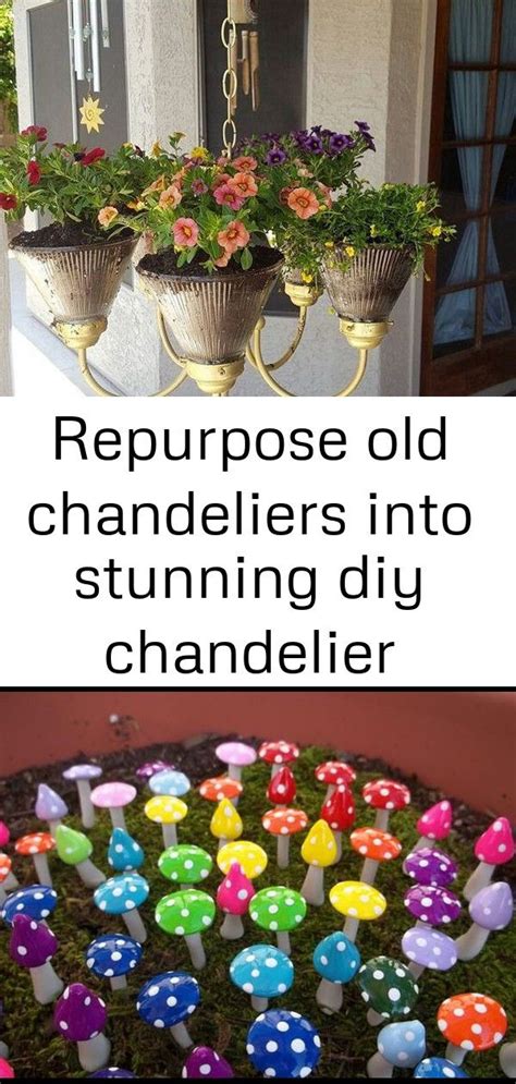 Repurpose Old Chandeliers Into Stunning Diy Chandelier Planters 7