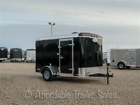 Affordable Trailers 2022 Continental Cargo Tailwind 6 X 10 Black