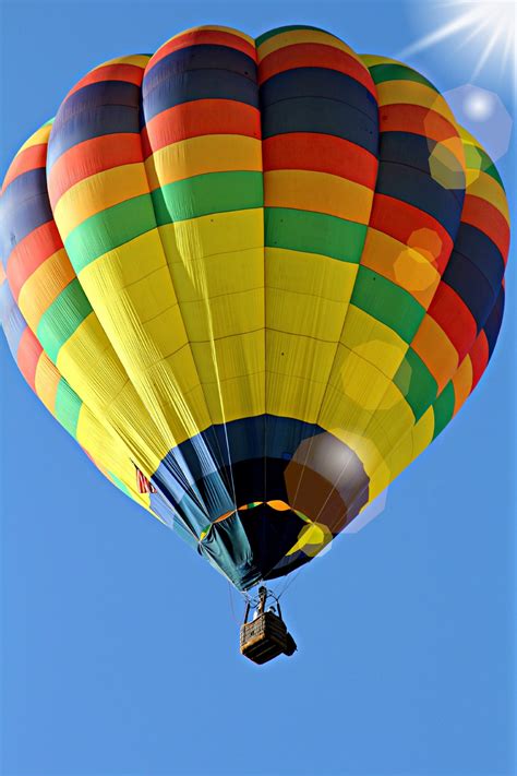 Free Images Wing Hot Air Balloon Flying Summer Aircraft Vehicle