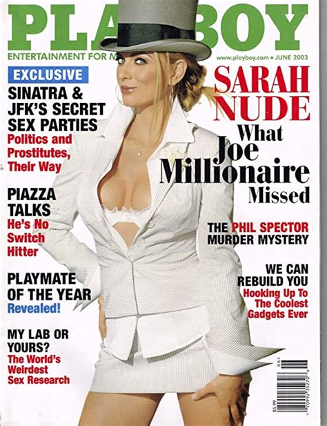 Amazon Playboy Magazine Sarah Kozer Nude June Original