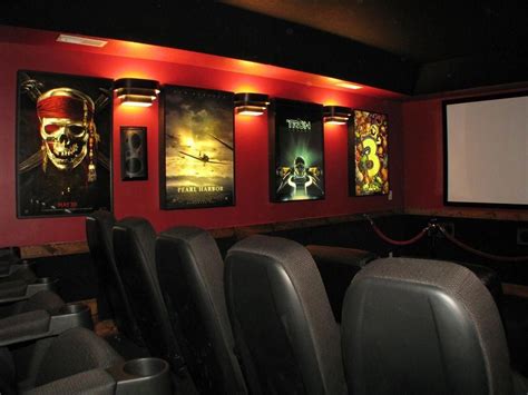 Lighted Movie Poster Frame Backlit Lightbox Frame Home Cinema Room