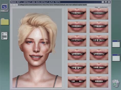 Best 3d Teeth For Your Sims Katverse