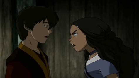 In this first episode of the third season of avatar: Katara threatens Zuko - Avatar The Last Airbender HD - YouTube