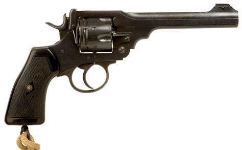 Deactivated Old Spec Webley Mk6 455 Revolver Allied Deactivated Guns