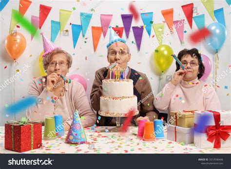 13072 Old People Birthday Party Stock Photos Images And Photography
