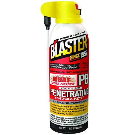 Pb Blaster Penetrant Rust Remover Automotive Marine Plumbing 11oz