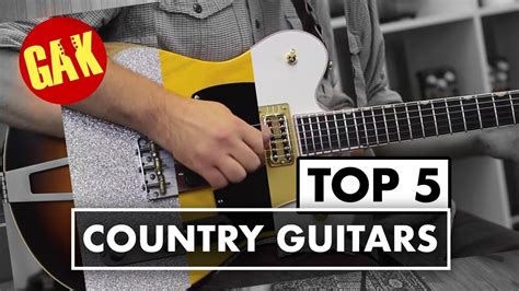 Top 5 Electric Country Guitars Youtube