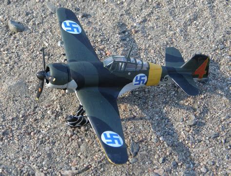 Wades Military Models Finnish Air Force Fokker Dxxi 4 Series 172