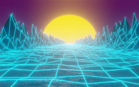 Retrowave Road Wallpapers Wallpaper Cave