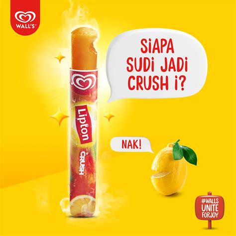 One where you can enjoy come day or night. Dual-branded frozen novelty Wall's Lipton Crush now in ...