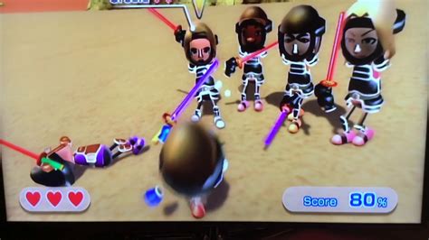 Wii Sports Resort Sword Play Show Down Youtube