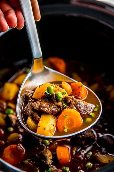 Crock pot beef stew, which we also call irish beef stew, is one of our favorite meals to make on a chilly evening. Crock Pot Beef Stew Recipe | Savory Nothings
