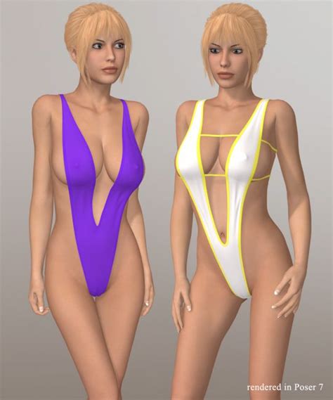 Tiny Bikini VIII D Models For Daz Studio And Poser