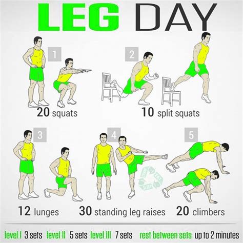 Leg Day Strong At Home Training For Your Legs Healthy Fitness