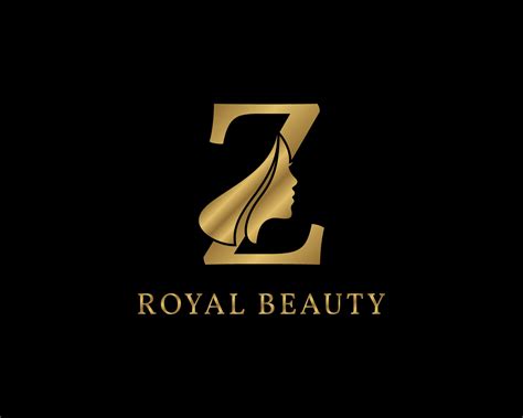 Luxurious Letter Z Beauty Face Decoration For Beauty Care Logo Personal Branding Image Make Up
