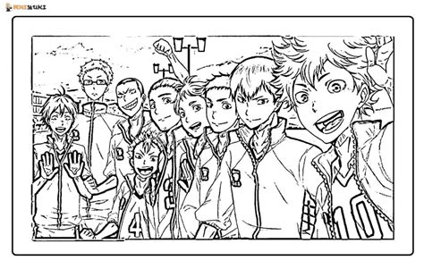 Haikyuu To Print Coloring Page Free Printable Coloring Pages