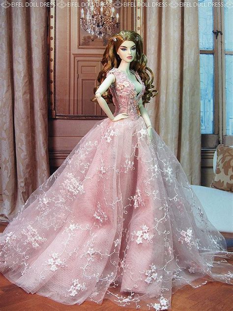Evening Dress For Sell Efdd By Eifel85 Eifel Doll Dress Doll Dress Dresses Barbie Gowns