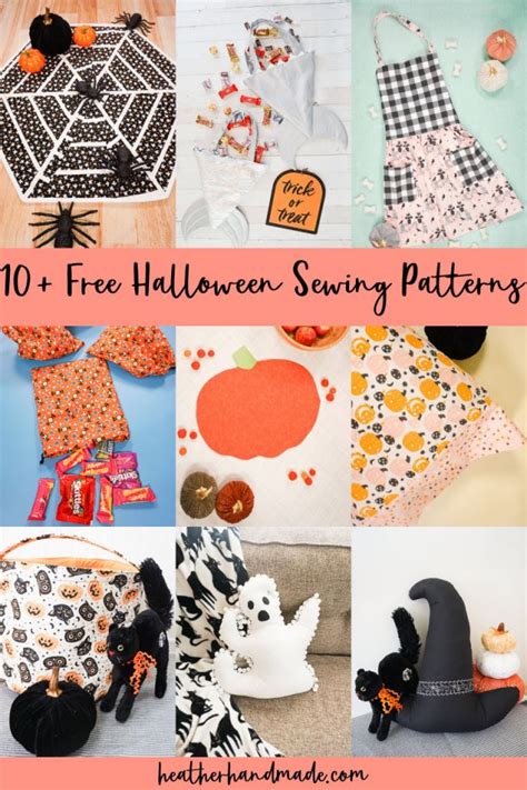13 Free Halloween Sewing Patterns Heather Handmade