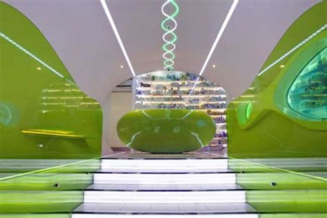Awesome Modern Pharmacy Design By Karim Rashid Decoist