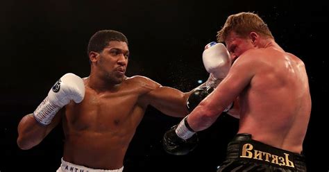 Anthony Joshua Vs Alexander Povetkin Recap Result And Reaction From