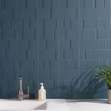 Division Blue 8x16 Matte Ceramic Tile