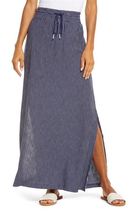 Caslon Drawstring Knit Maxi Skirt Nordstrom Knit Maxi Skirt Maxi Skirt Jersey Maxi Skirts
