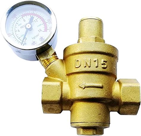 Water Pressure Regulator Brass Lead Free Adjustable Dn15 1