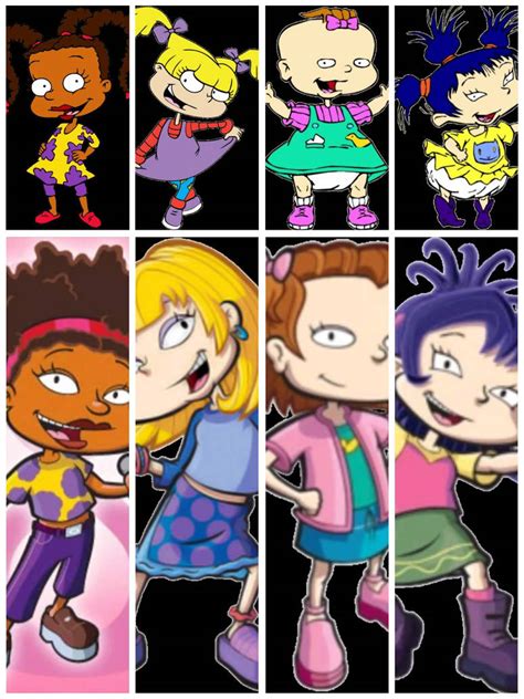 rugrats all grown up female characters by breannapink on deviantart