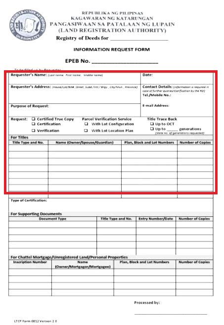 Steps In Requesting A Certified True Copy Of Title Lph Land Surveying