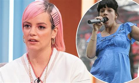 Lily Allen Reveals She Slept For Days So She Didnt Eat On Lorraine