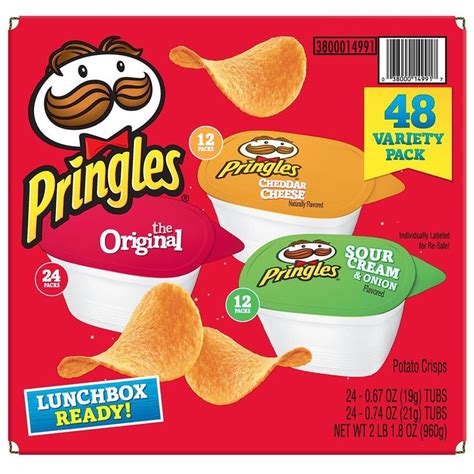 Pringles Snack Stacks Variety Pack 48 Ct Default Title
