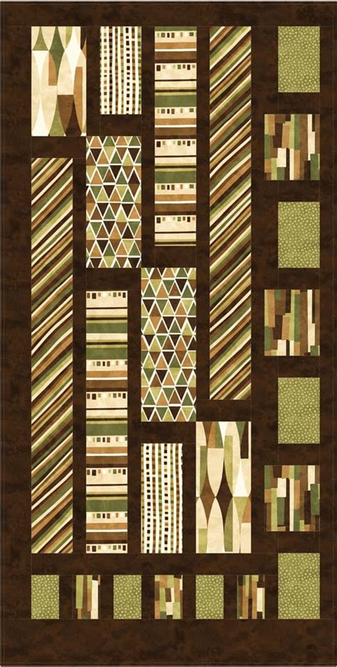 Geometric Forest Modern Quilt Pattern Download Quilts By Jen