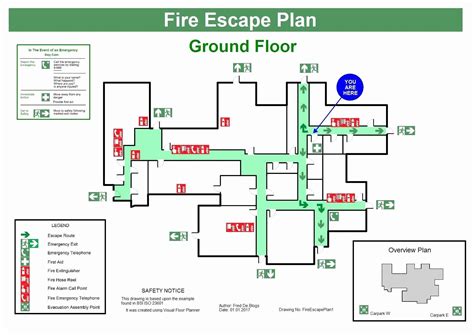 Evacuation Map Template Free Printable Templates