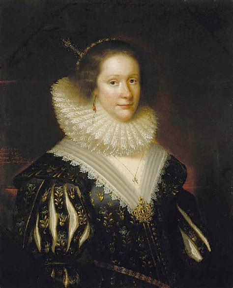 1626 Lady Mary Erskine Countess Marischal By George Jamesone
