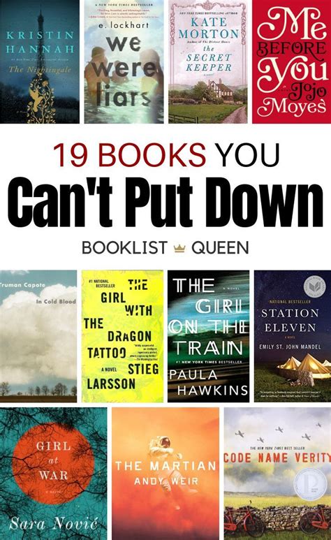 19 Books You Cant Put Down Once You Begin Books Book Club Reads