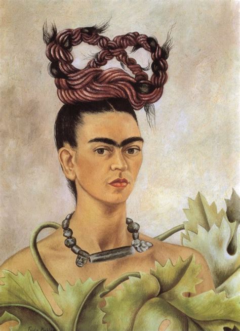 Autoritratto Con Treccia Di Frida Kahlo Analisi