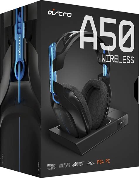 Astro Gaming A50 Wireless Dolby Gaming Headset Blackblue Playstation 4
