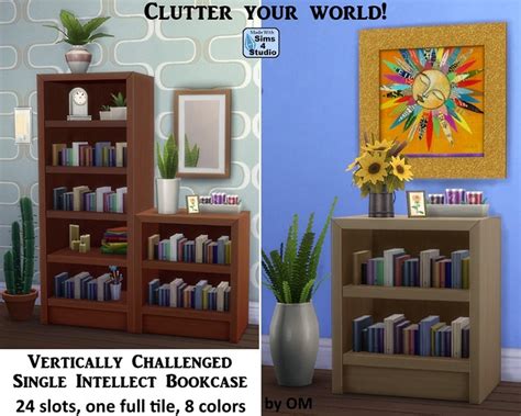 Best Sims 4 Bookcases Bookshelves Free Cc Mods Fandomspot Parkerspot
