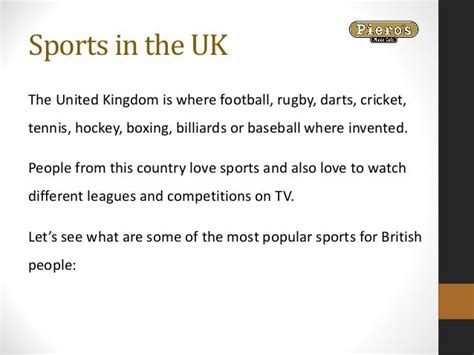 Most Popular Sports In The United Kingdom