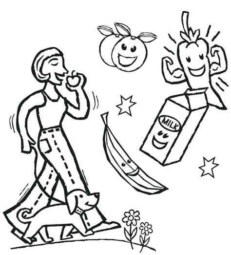 Healthy Heart Coloring Pages At Free Printable